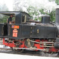 Klassieke stoomtrein